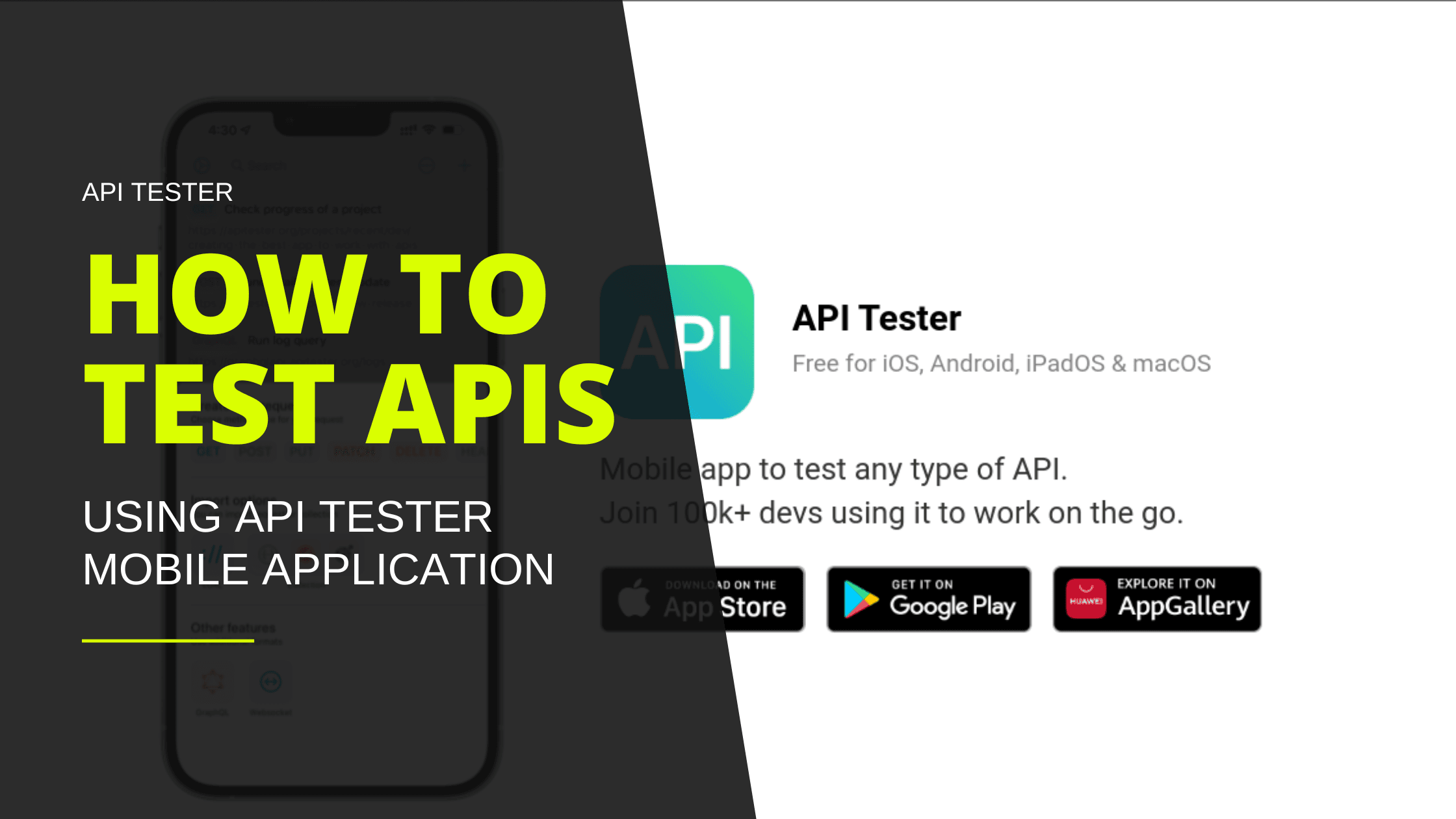 How to Test APIs on Mobile using API Tester