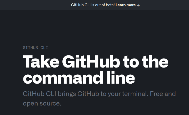 The GitHub CLI (gh repo clone)