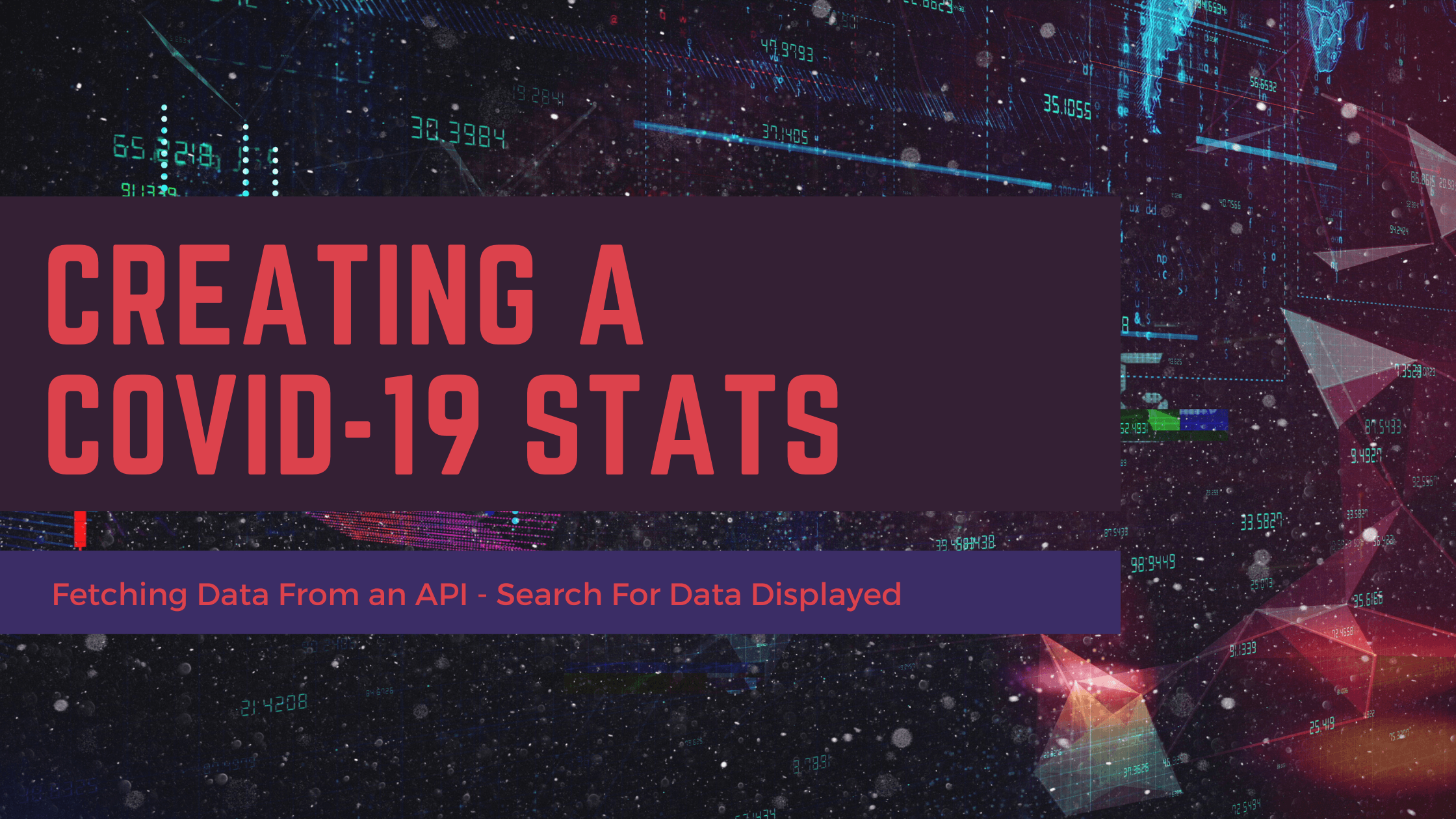 How I made my first website using an API 😎