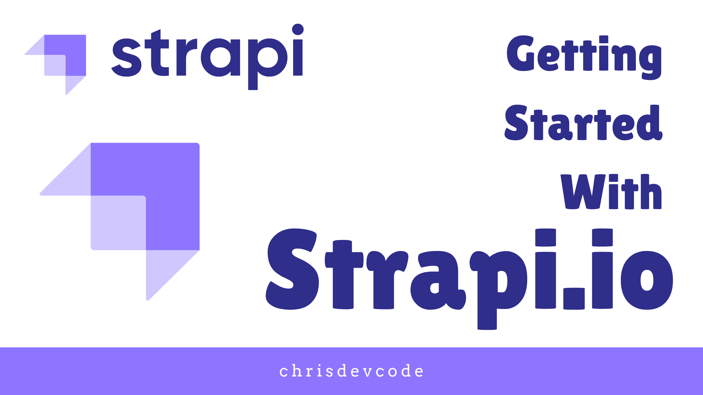 Getting Started With strapi