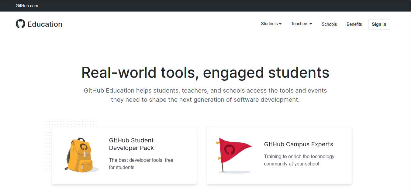 GitHub Students Developer Pack